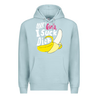 Blue Mist sorry girls i suck dick Banana Premium Hoodie - linhVisuals