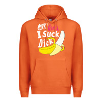 Carrot sorry girls i suck dick Banana Premium Hoodie - linhVisuals
