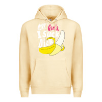 Pina Colada sorry girls i suck dick Banana Premium Hoodie - linhVisuals