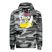 Slate Camo sorry girls i suck dick Banana Premium Hoodie - linhVisuals