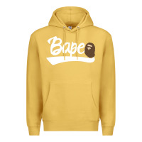 Antique Gold bape text Premium Hoodie - linhVisuals