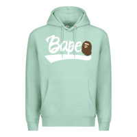Seafoam bape text Premium Hoodie - linhVisuals