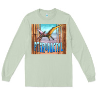 Matcha dinosaur pterodactyl Long Sleeve Tee - Artiststas