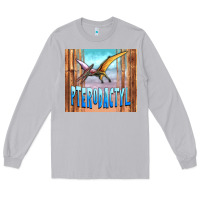 Moon Dust dinosaur pterodactyl Long Sleeve Tee - Artiststas