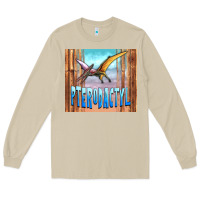Mushroom dinosaur pterodactyl Long Sleeve Tee - Artiststas