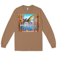 Toasted Coconut dinosaur pterodactyl Long Sleeve Tee - Artiststas