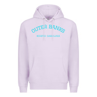 Lilac north carolina outer banks obx nc beach gift long sleeve t shirt Premium Hoodie - linhVisuals