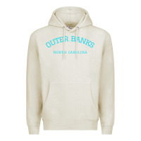 Oatmeal Heather north carolina outer banks obx nc beach gift long sleeve t shirt Premium Hoodie - linhVisuals