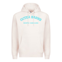 Pale Pink north carolina outer banks obx nc beach gift long sleeve t shirt Premium Hoodie - linhVisuals