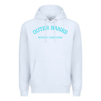White north carolina outer banks obx nc beach gift long sleeve t shirt Premium Hoodie - linhVisuals