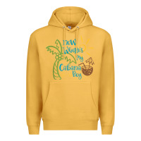 Mustard now where's my cabana boy, beach palm tree coconut t shirt Premium Hoodie - linhVisuals