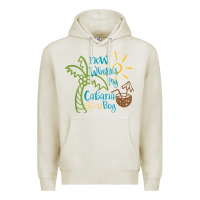 Oatmeal Heather now where's my cabana boy, beach palm tree coconut t shirt Premium Hoodie - linhVisuals