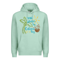 Seafoam now where's my cabana boy, beach palm tree coconut t shirt Premium Hoodie - linhVisuals