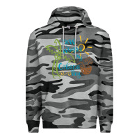 Slate Camo now where's my cabana boy, beach palm tree coconut t shirt Premium Hoodie - linhVisuals