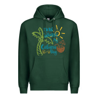 Sports Green now where's my cabana boy, beach palm tree coconut t shirt Premium Hoodie - linhVisuals