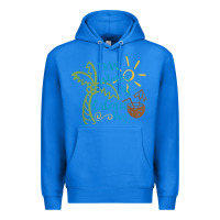 True Royal now where's my cabana boy, beach palm tree coconut t shirt Premium Hoodie - linhVisuals