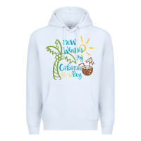 White now where's my cabana boy, beach palm tree coconut t shirt Premium Hoodie - linhVisuals
