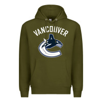 Army Green canucks white Premium Hoodie - linhVisuals