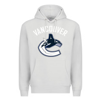 Dove Grey canucks white Premium Hoodie - linhVisuals
