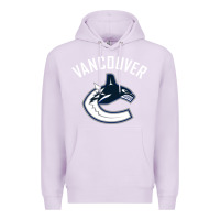 Lilac canucks white Premium Hoodie - linhVisuals