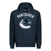Navy canucks white Premium Hoodie - linhVisuals