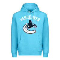 Ocean Blue canucks white Premium Hoodie - linhVisuals