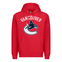 Red canucks white Premium Hoodie - linhVisuals
