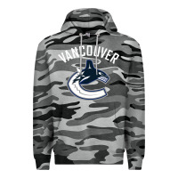 Slate Camo canucks white Premium Hoodie - linhVisuals