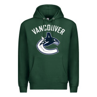 Sports Green canucks white Premium Hoodie - linhVisuals