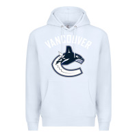 White canucks white Premium Hoodie - linhVisuals