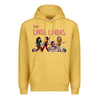 Antique Gold growing up   the linda lindas Premium Hoodie - linhVisuals