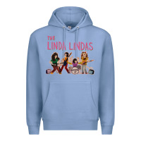 Colony Blue growing up   the linda lindas Premium Hoodie - linhVisuals
