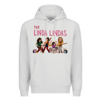 Dove Grey growing up   the linda lindas Premium Hoodie - linhVisuals