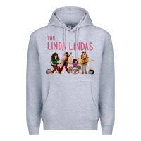 Heather Grey growing up   the linda lindas Premium Hoodie - linhVisuals