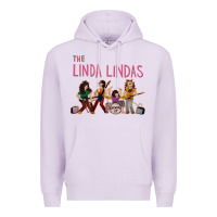 Lilac growing up   the linda lindas Premium Hoodie - linhVisuals