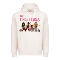 Pale Pink growing up   the linda lindas Premium Hoodie - linhVisuals