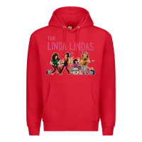 Red growing up   the linda lindas Premium Hoodie - linhVisuals