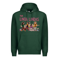 Sports Green growing up   the linda lindas Premium Hoodie - linhVisuals