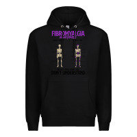 Black fibromyalgia awareness do not judge what you dont understand Premium Hoodie - linhVisuals