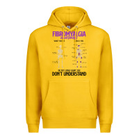 Lemon fibromyalgia awareness do not judge what you dont understand Premium Hoodie - linhVisuals