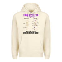 Sandshell fibromyalgia awareness do not judge what you dont understand Premium Hoodie - linhVisuals