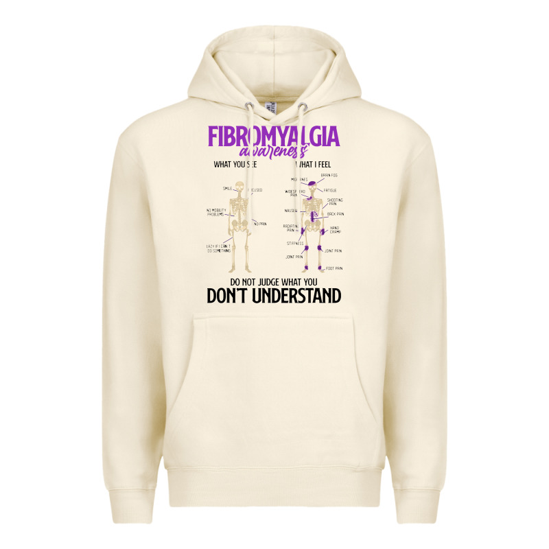 Fibromyalgia Awareness Do Not Judge What You Dont Understand Premium Hoodie by linhVisuals | Teevron