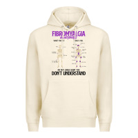 Tofu fibromyalgia awareness do not judge what you dont understand Premium Hoodie - linhVisuals