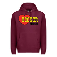 Burgundy hooker headers Premium Hoodie - linhVisuals