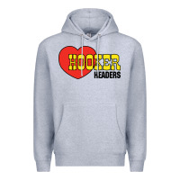 Heather Grey hooker headers Premium Hoodie - linhVisuals