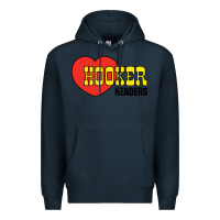 Navy hooker headers Premium Hoodie - linhVisuals