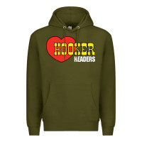 Army Green hooker headers Premium Hoodie - linhVisuals
