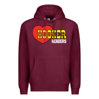 Burgundy hooker headers Premium Hoodie - linhVisuals