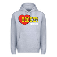 Heather Grey hooker headers Premium Hoodie - linhVisuals
