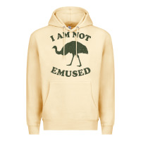 Pina Colada funny not emu sed emu   not amused ostrich bird Premium Hoodie - linhVisuals